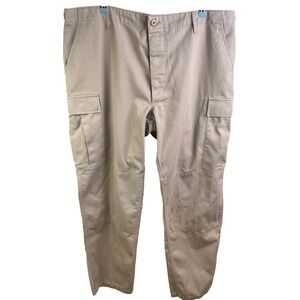Propper Khaki Combat Trousers Tactical Reinforced Knees Butt Size XL Men's